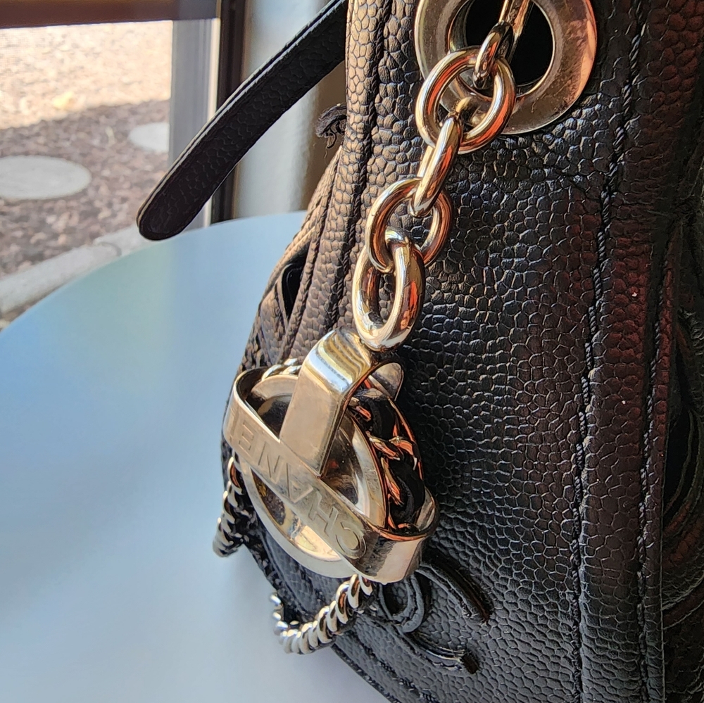Chanel Perforated Pulley Shoulder Bag - Picture 10 of 16